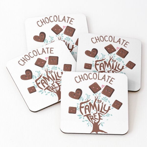 Item preview, Cute Chocolate Family Tree Design designed and sold by CreativNode.