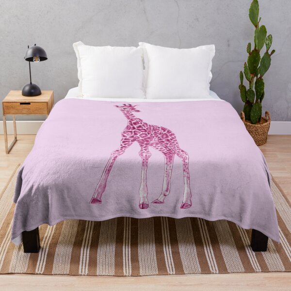 Aperçu de l'œuvre Girafon - version violet-rose créée et vendue par SylvieG18.
