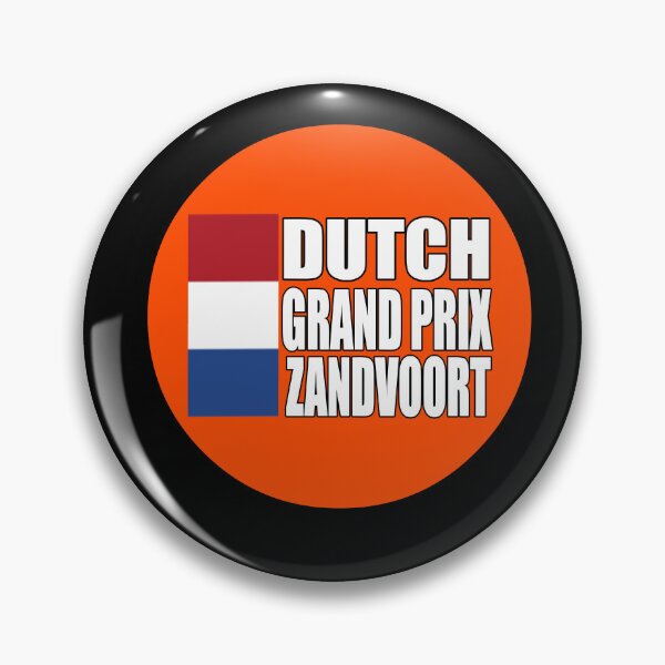 Item preview, Dutch Grand Prix - Zandvoort Circuit designed and sold by HoneyBadgerBox.