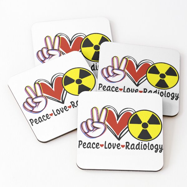 Item preview, Peace Love Radiology designed and sold by hardscuffle.