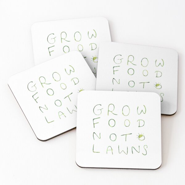 Item preview, Grow Food Not Lawns designed and sold by RivenRose.