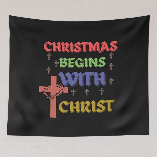Item preview, Christmas Begins With Christ designed and sold by marvacousins246.
