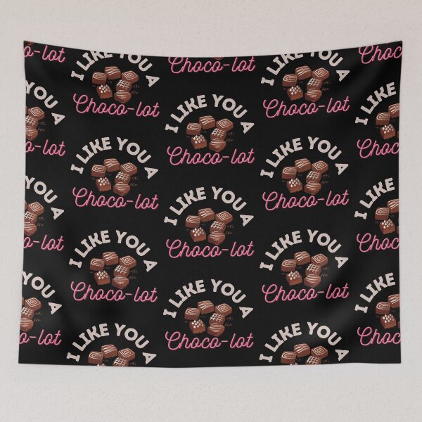 Item preview, Chocolate Pun: I Like You a Choco-lot Design designed and sold by CreativNode.