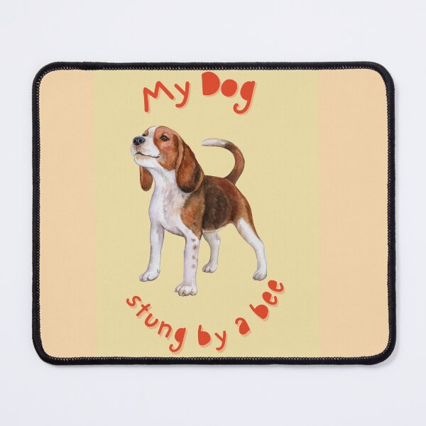 Item preview, A dog stung by a bee for every pet lovers designed and sold by dineshshop1.