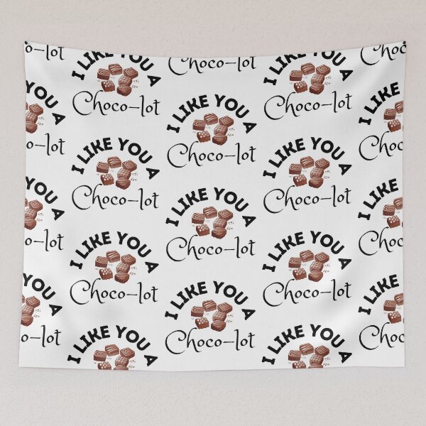 Item preview, Chocolate Pun: I Like You a Choco-lot Design designed and sold by CreativNode.