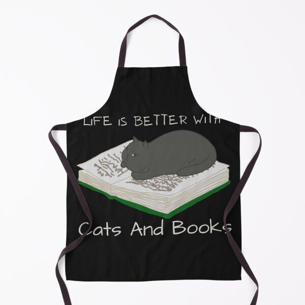 Item preview, Life Is Better With Cats And Books designed and sold by RedFlowerful.