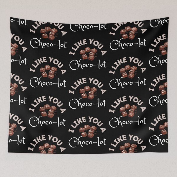 Item preview, Chocolate Pun: I Like You a Choco-lot Design designed and sold by CreativNode.