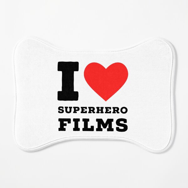I love superhero films Dog Mat