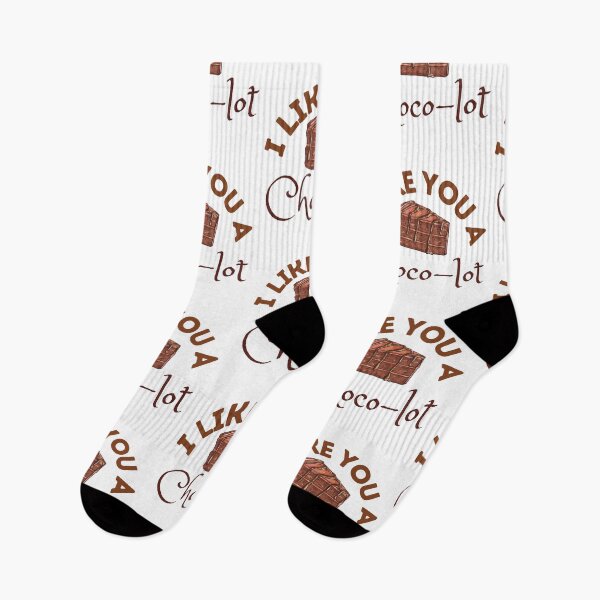 Item preview, Chocolate Pun: I Like You a Choco-lot Design designed and sold by CreativNode.