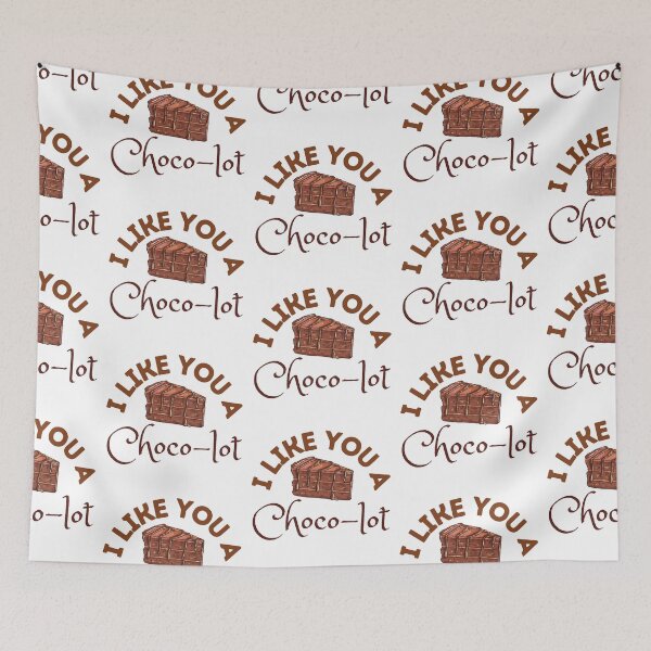 Item preview, Chocolate Pun: I Like You a Choco-lot Design designed and sold by CreativNode.