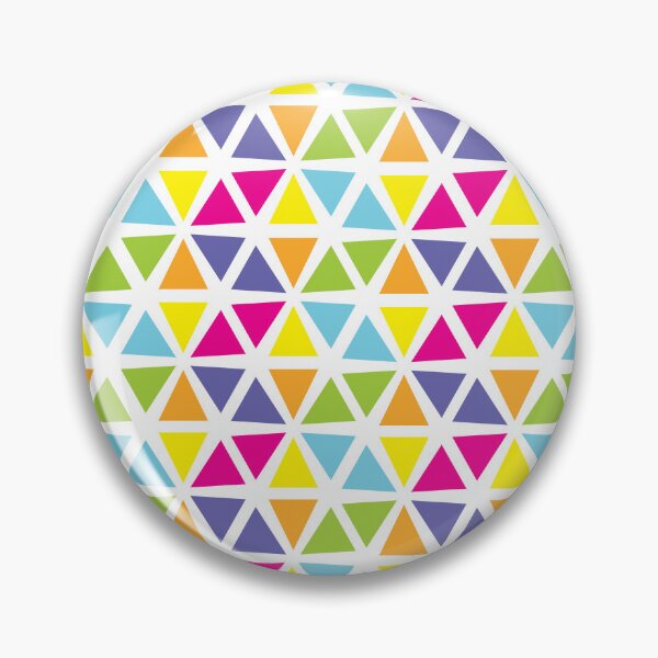 Item preview, Colorful Retro Triangles designed and sold by PeachesMommy.