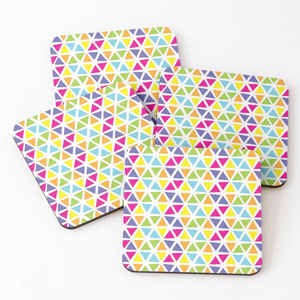 Item preview, Colorful Retro Triangles designed and sold by PeachesMommy.