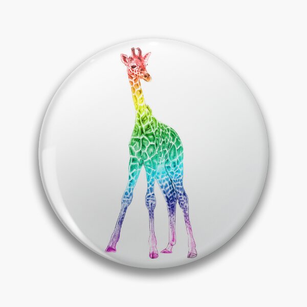 Item preview, Giraffe - rainbow version designed and sold by SylvieG18.