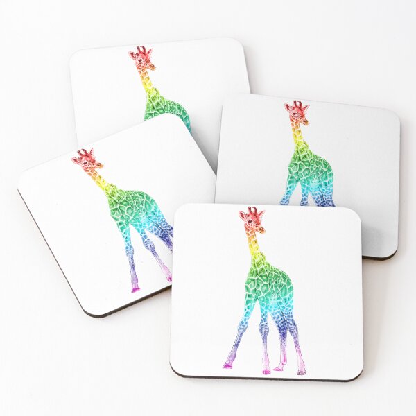 Item preview, Giraffe - rainbow version designed and sold by SylvieG18.
