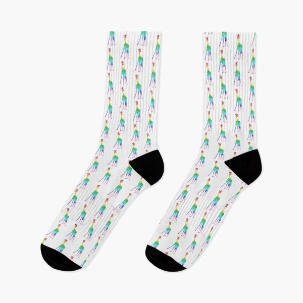 Item preview, Giraffe - rainbow version designed and sold by SylvieG18.