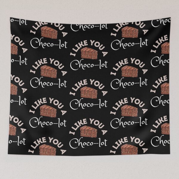 Item preview, Chocolate Pun: I Like You a Choco-lot Design designed and sold by CreativNode.