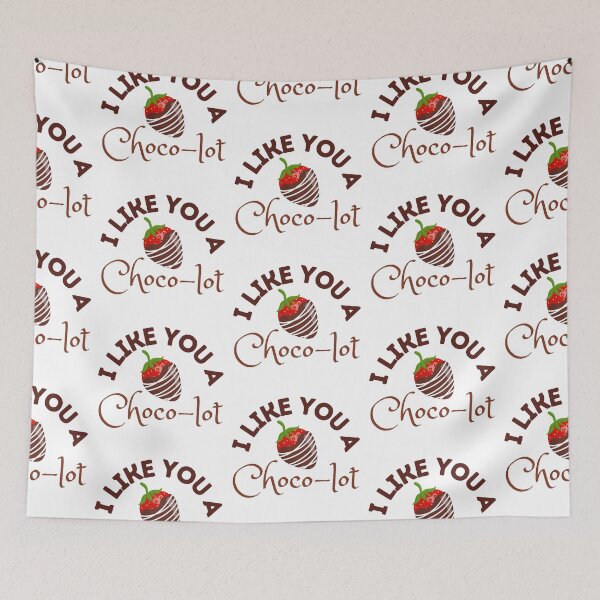 Item preview, Chocolate Pun: I Like You a Choco-lot Design designed and sold by CreativNode.