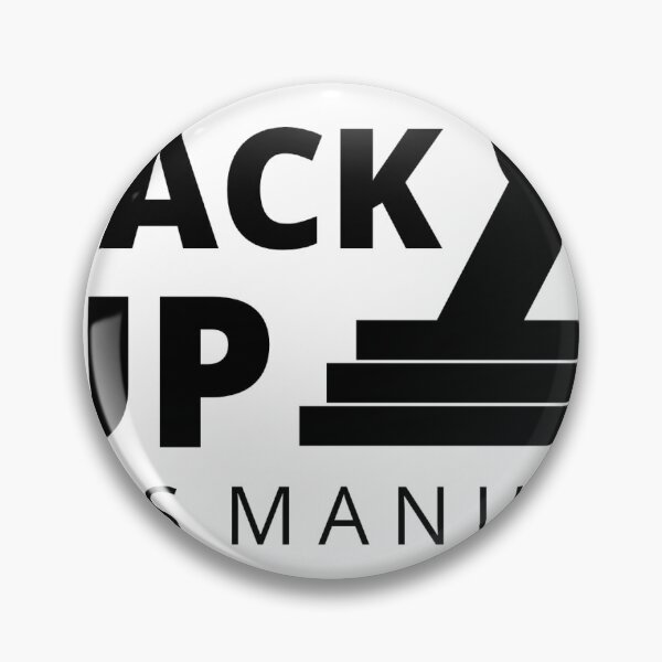 Item preview, Back Up It's Manual Car Sticker designed and sold by acrivkin.