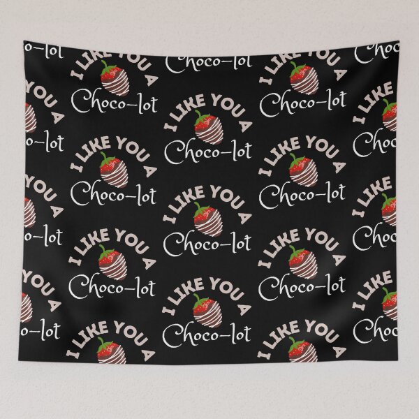 Item preview, Chocolate Pun: I Like You a Choco-lot Design designed and sold by CreativNode.