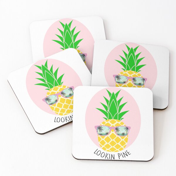 Item preview,  lookin pine pineapple pun, funny kawaii pineapple fruit design idea vegan gift for men, women, girls, boys designed and sold by NiceSpot.