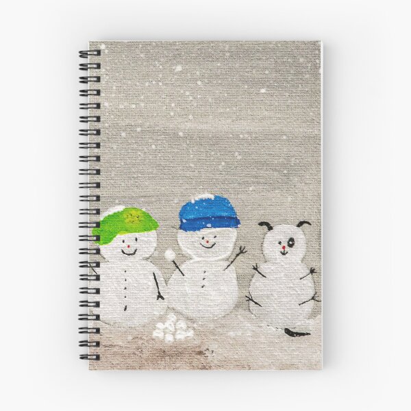 Item preview, Snow Family Yellow Hat y el perro designed and sold by Rob McCullough.