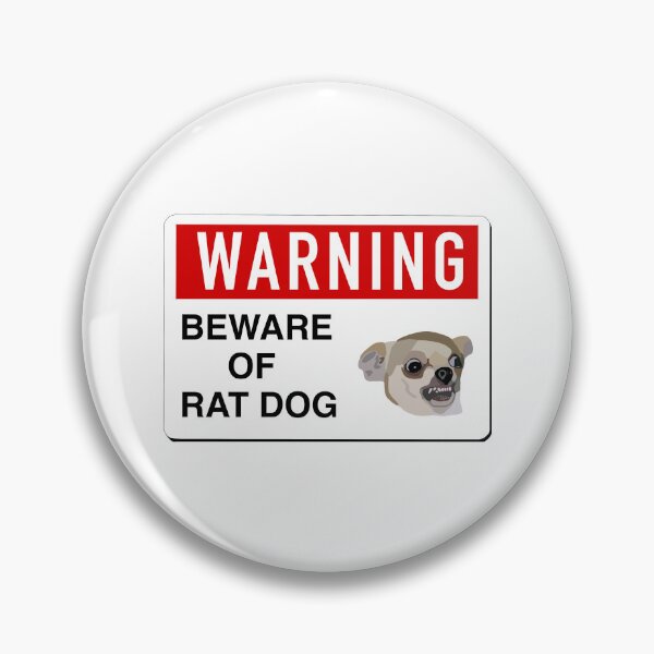 Item preview, Beware of rat dog sign designed and sold by palmwooddesigns.