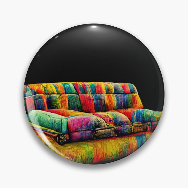 Item preview, Rainbow Couch designed and sold by selfreference2.