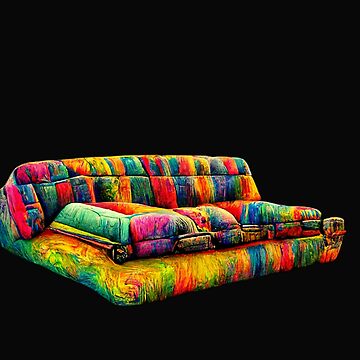 Imagen de la obra sofá arcoiris de selfreference2