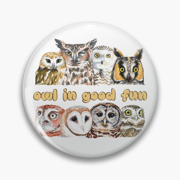 Item preview, Owl in Good Fun designed and sold by LauraWolfArtist.