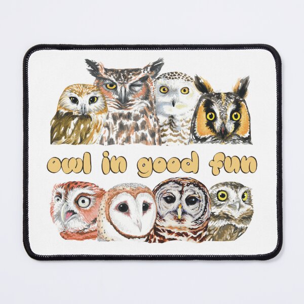 Item preview, Owl in Good Fun designed and sold by LauraWolfArtist.