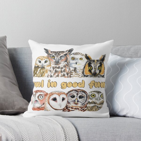 Item preview, Owl in Good Fun designed and sold by LauraWolfArtist.