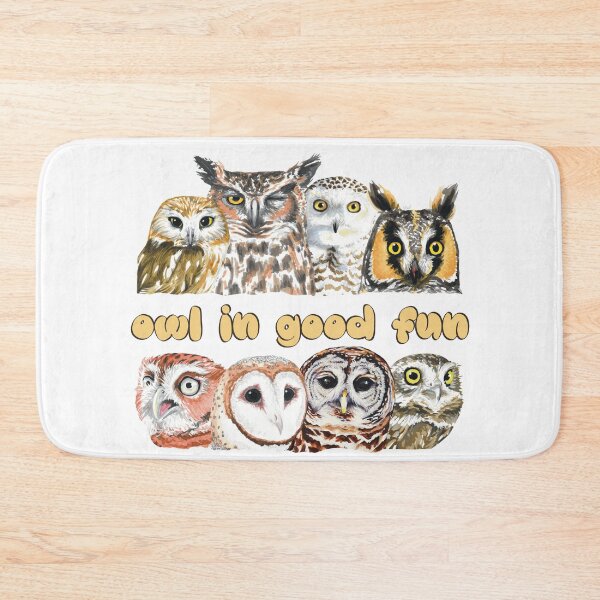 Item preview, Owl in Good Fun designed and sold by LauraWolfArtist.
