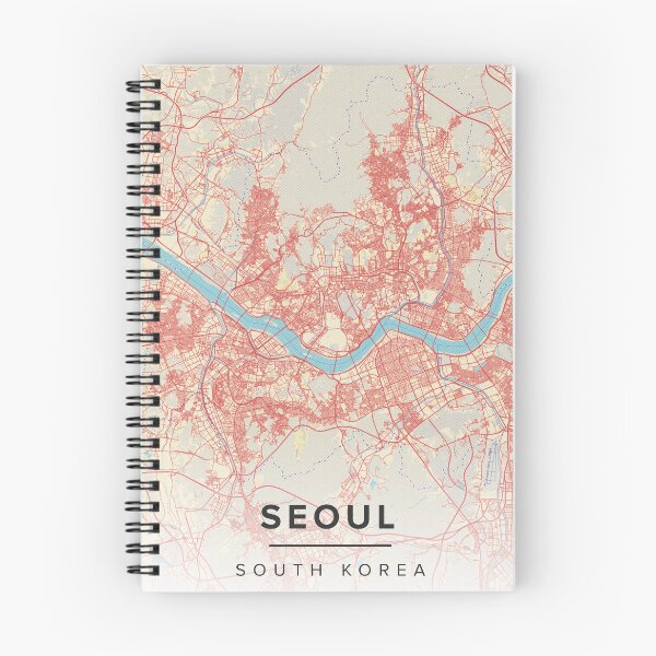 Item preview, Seoul South Korea, Map Print,Seoul South Korea ,Map Poster, Map Wall Art, Seoul South Korea  City Map, Map Of Seoul South Korea  , Map Art Sticker designed and sold by easposter.