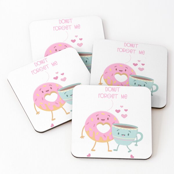 Item preview, Donut Forget Me Pun, Donut pun quotes, funny kawaii Food vegan gift for women, girls  designed and sold by NiceSpot.