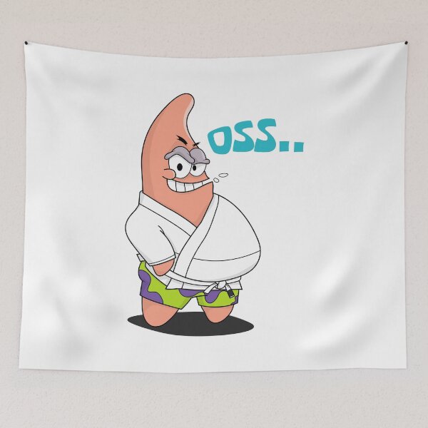 Item preview, Patrick Star BJJ White Belt T-Shirt designed and sold by brohadistore.