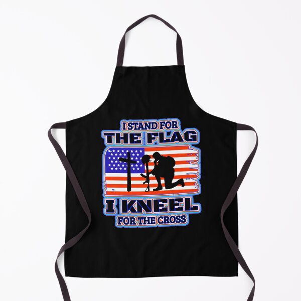 Item preview, I Stand For The Flag And Kneel For The Cross designed and sold by WoodburyLake.