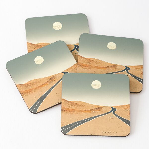 Item preview, Minimal Desert Highway designed and sold by MoreMachine.