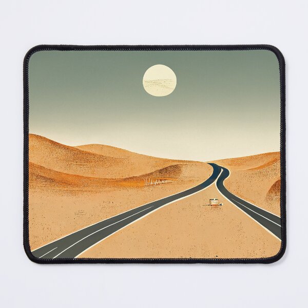 Item preview, Minimal Desert Highway designed and sold by MoreMachine.