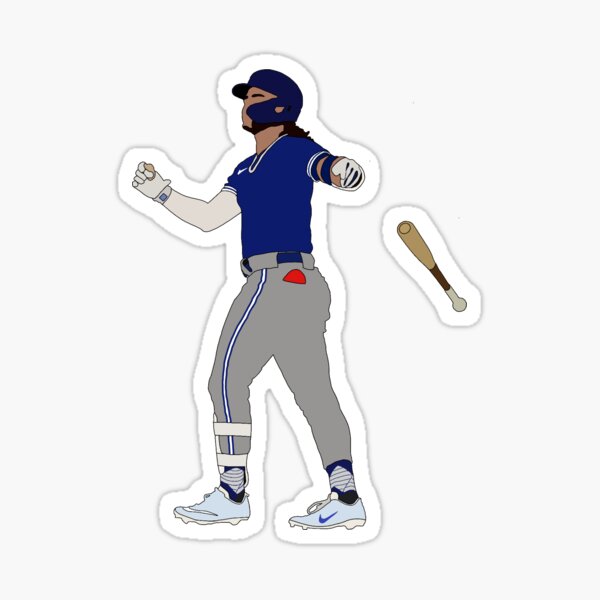 Bo Bichette Bats Ready Sticker for Sale by PluginBabes