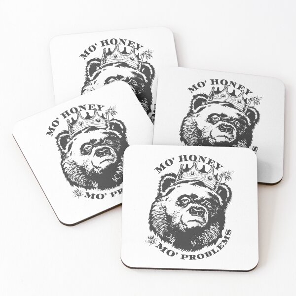 Item preview, Mo' Honey Mo' Problems - He's skilled in busting rhymes and catching some sweet salmon designed and sold by RNDR.