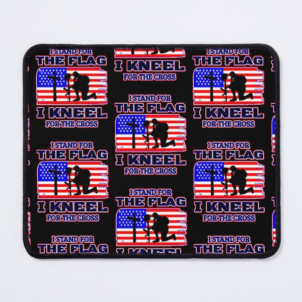 Item preview, I Stand For The Flag And Kneel For The Cross  designed and sold by WoodburyLake.