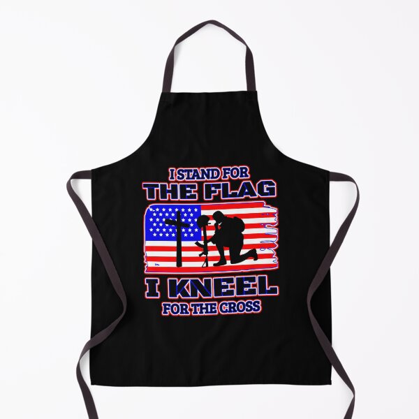 Item preview, I Stand For The Flag And Kneel For The Cross designed and sold by WoodburyLake.