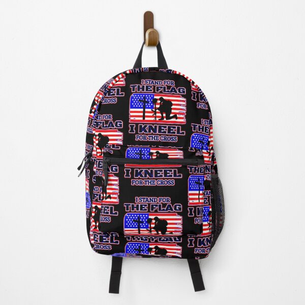 Item preview, I Stand For The Flag And Kneel For The Cross designed and sold by WoodburyLake.