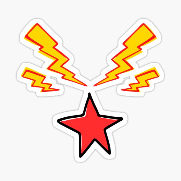 Item preview, Poof star - star - flashes designed and sold by boomantique.