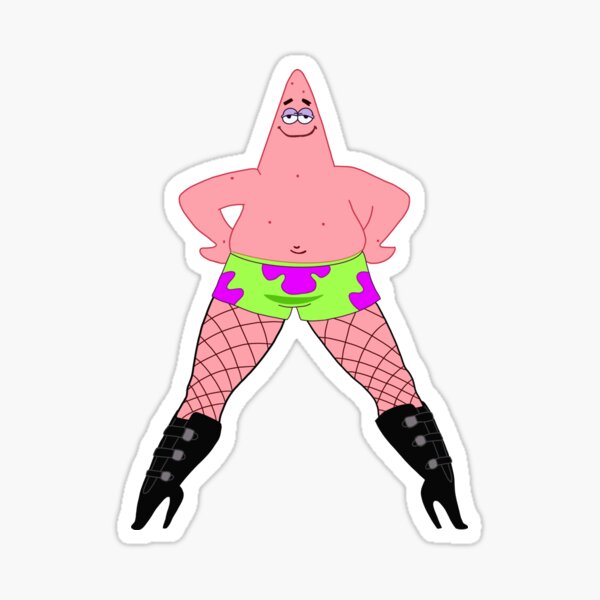 Patrick Star Fishnet Merch & Gifts for Sale