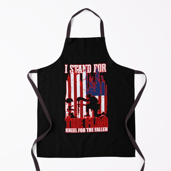 Item preview, I Stand For The Flag And Kneel For The Fallen designed and sold by WoodburyLake.