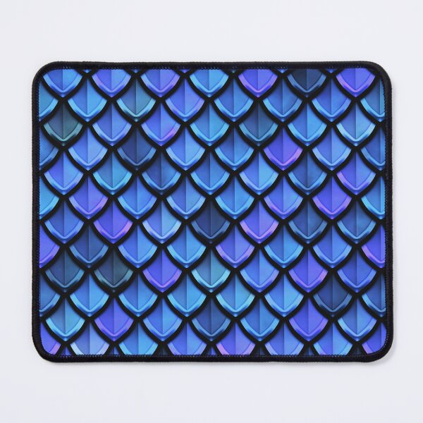 Item preview, Dragonscale - Sapphire Blue designed and sold by katymakesthings.