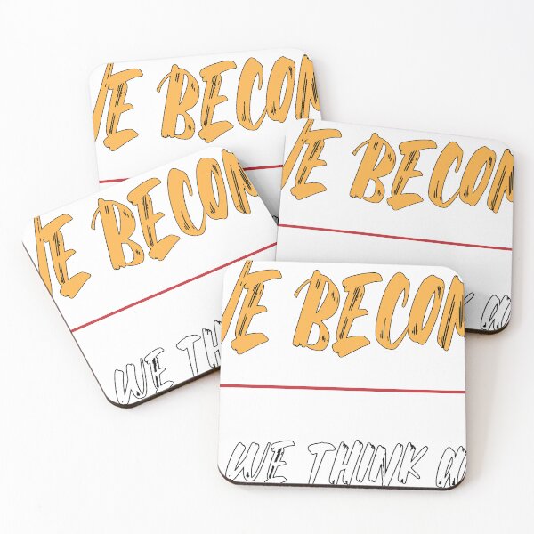 Item preview, We Become What We Think About  designed and sold by CadDesignerr.