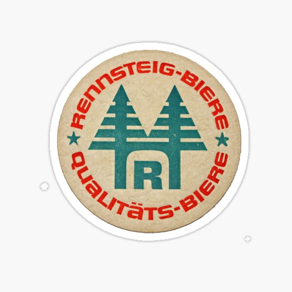East German Beer Coasters - Beer and Soda No10 Sticker