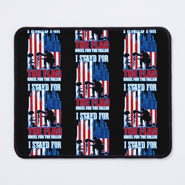 Item preview, I Stand For The Flag And Kneel For The Fallen designed and sold by WoodburyLake.
